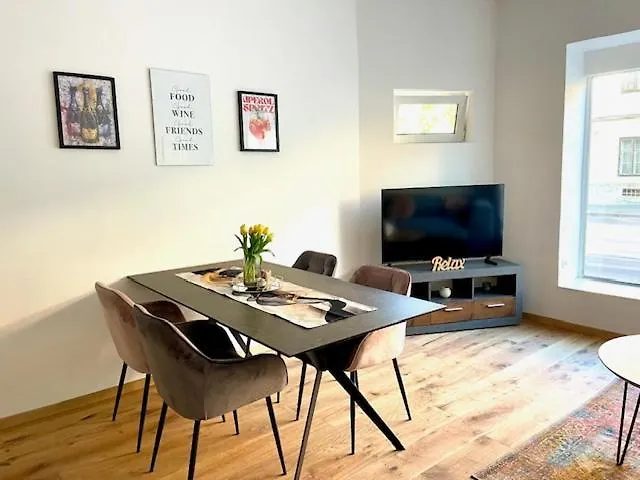 公寓 Zentrales City-apartment Mit Stil Naehe Stadthalle *